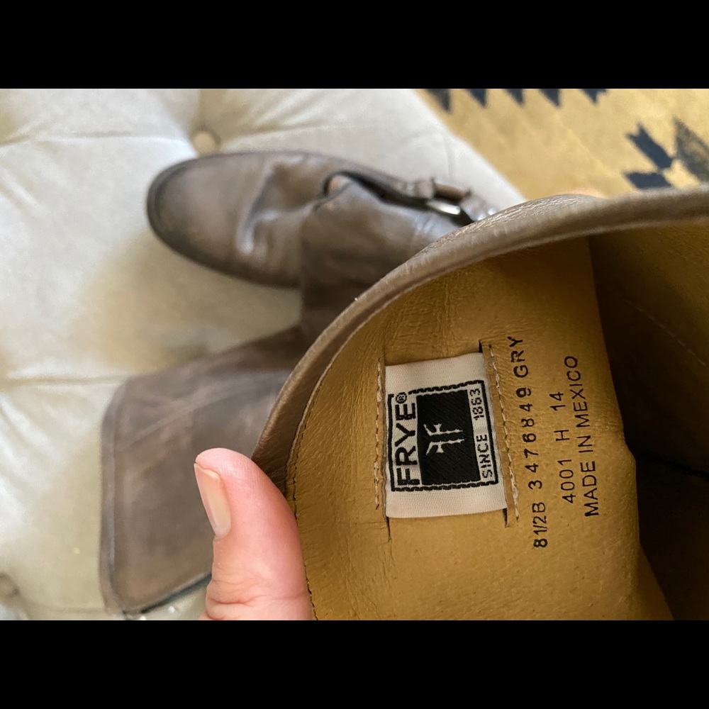 Grey Frye Boot - Picture 2 of 5